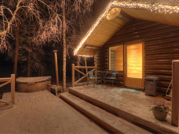 Vanttausranta in Rovaniemi, Lappland