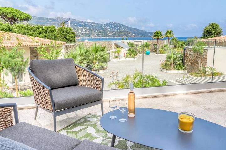 Gîte pour 3 personnes, avec vue et jardin, animaux acceptés dans Le Lavandou - 4