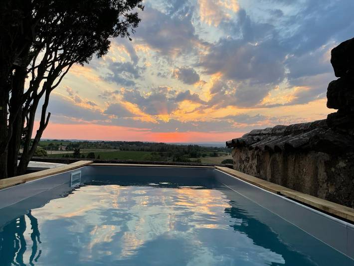 Gîte pour 10 personnes, avec piscine et jardin, animaux acceptés à Puichéric - 4