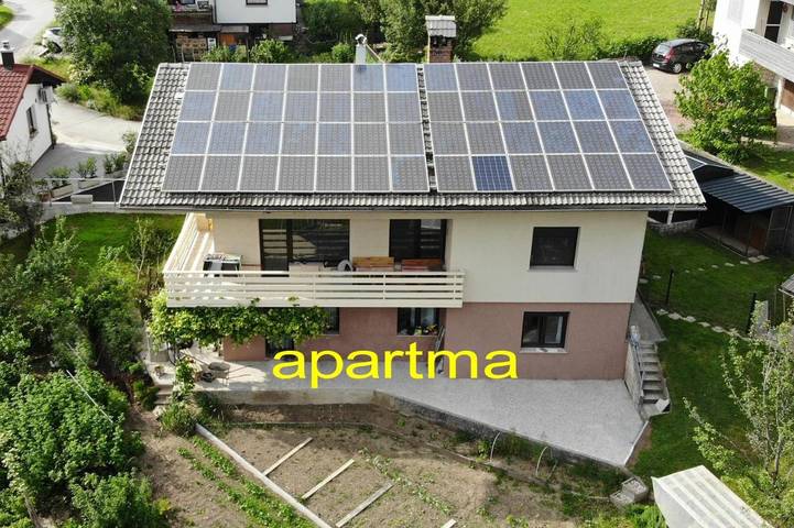 Ferienwohnung für 4 Personen, mit Ausblick und Garten