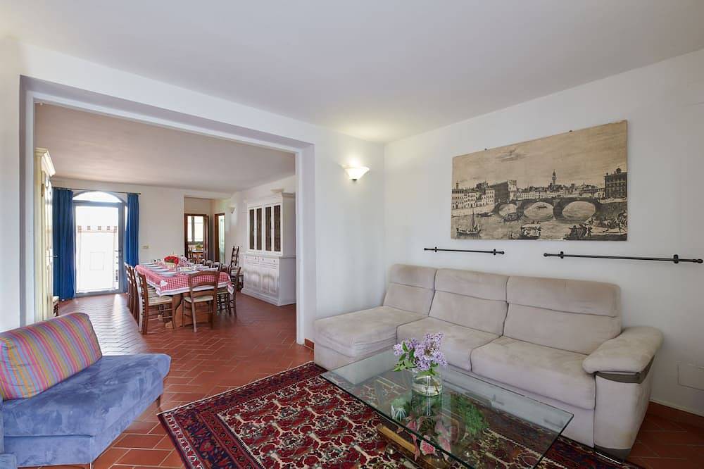 Helle Villa zwischen Florenz (20 km), Siena (50) -1 km vom Dorf Klimaanlage in Montespertoli, Florenz Provinz