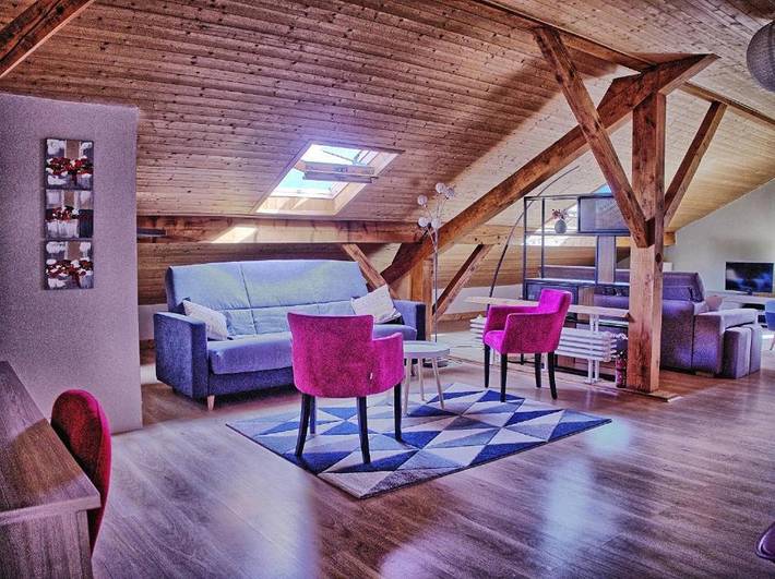 Gîte pour 4 personnes, avec terrasse et vue à Marignier - 3