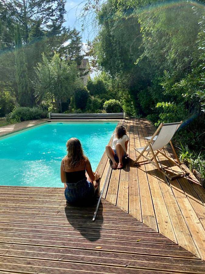 Location de vacances pour 6 personnes, avec Terrasse ainsi que Piscine et Vue à Bourg-de-Visa