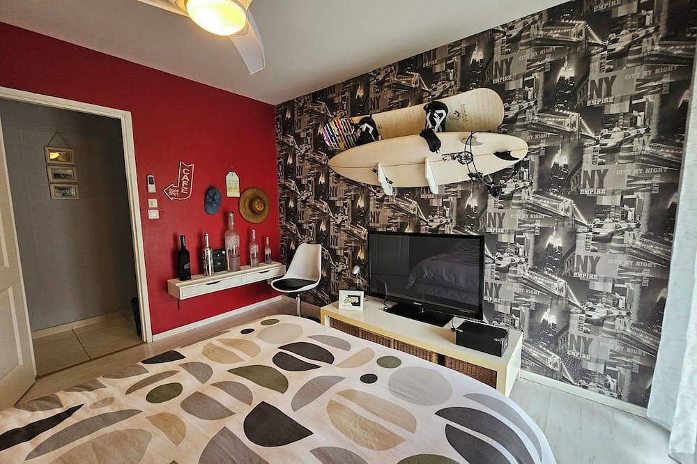 Villa 6 people with pool garden tt comfort 4ch, 2 bathrooms 800m basin and Trade in Lanton, Arcachon region