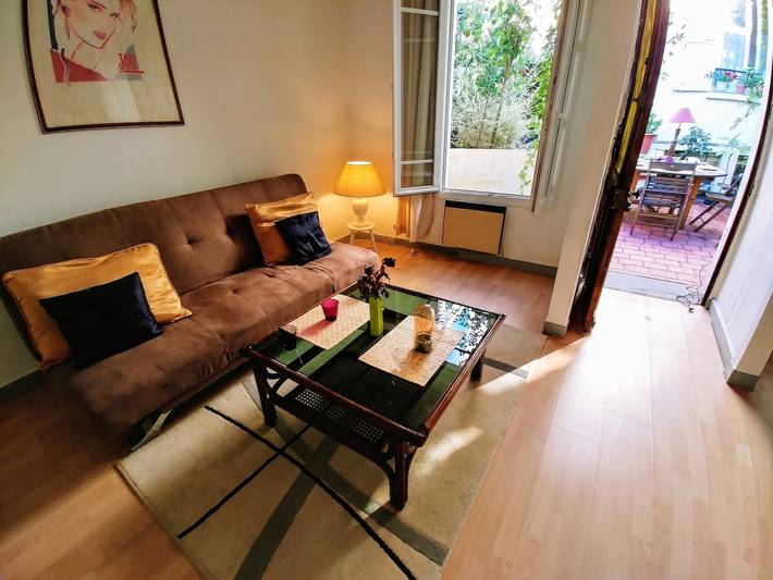 Komfortables Haus in Montreuil mit eingezäuntem Garten in Montreuil, Seine-Saint-Denis