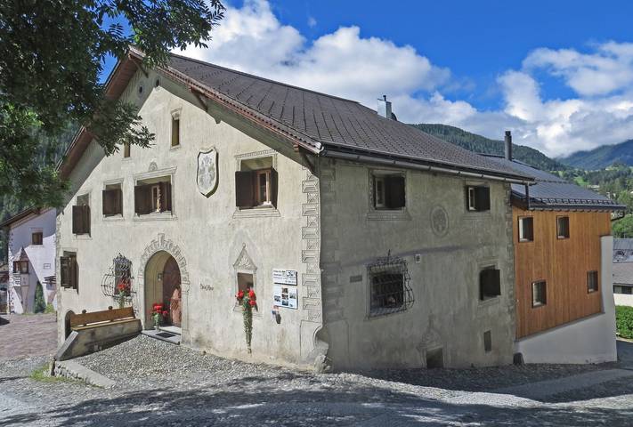 Ferienhaus für 15 Personen, mit Sauna und Garten in Unterengadin