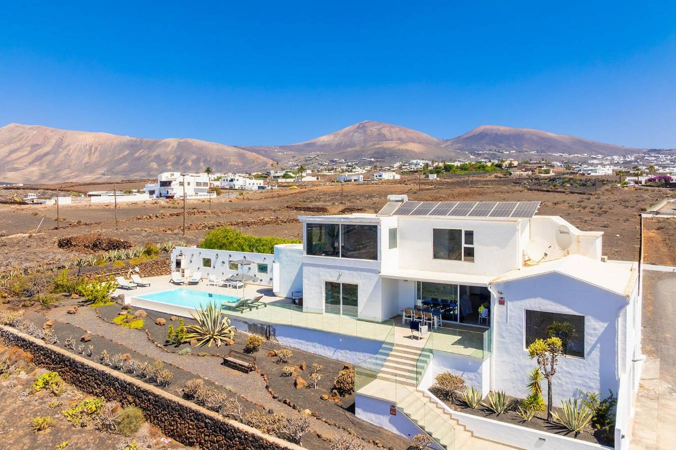 Chalet para 10 personas con terraza in Mácher, Tías