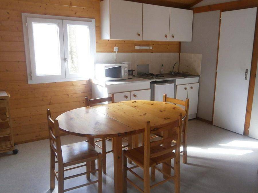 Camping La Drobie - Chalet 7 personnes - Type 2 in Sablières, Parc naturel régional des Monts d'Ardèche