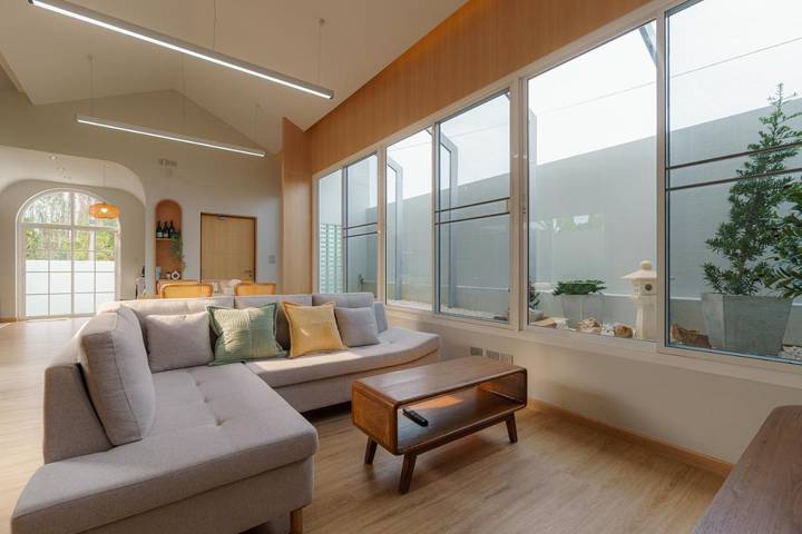 Location de vacances pour 4 personnes, avec jardin et vue dans Saraphi