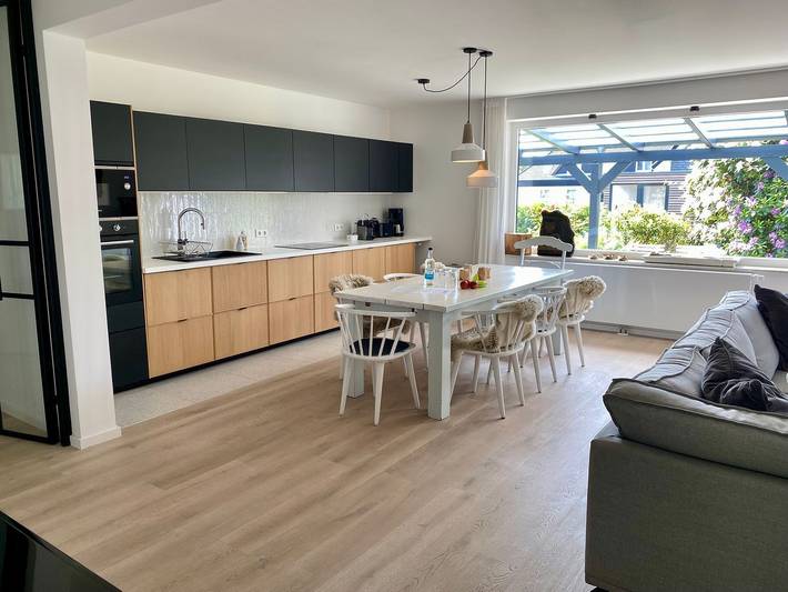 Ferienwohnung für 5 Personen, mit Terrasse und Garten sowie Sauna in Duhnen, Cuxhaven