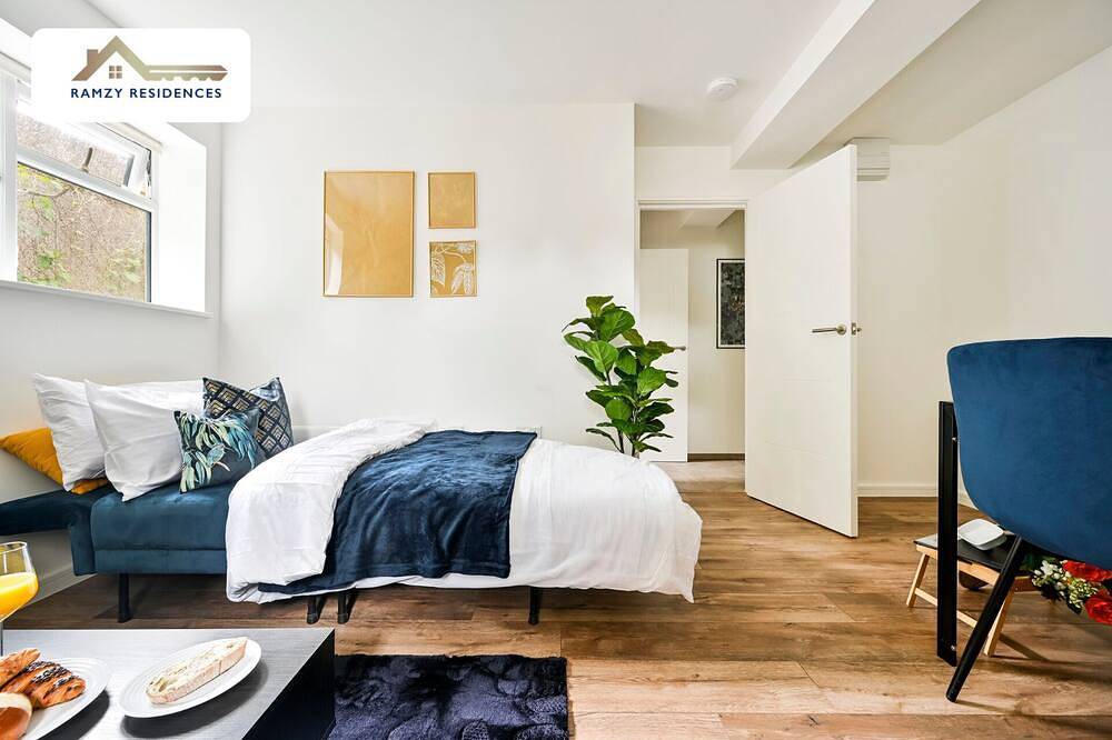 Apartamento entero, The Blue Suite - Modern 1-Bed Flat - 20% Off for Early Guests - Sevenoaks in Greensands Ridge, Kent