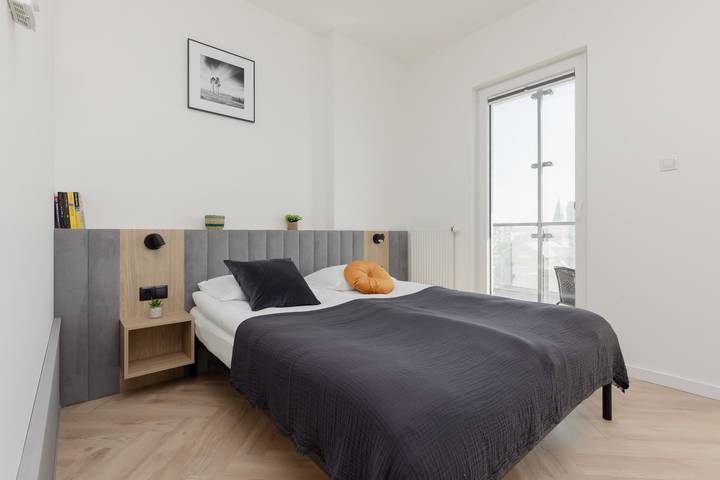 Vacation rental for 2 people, with balcony/terrace, with pets in Warsaw