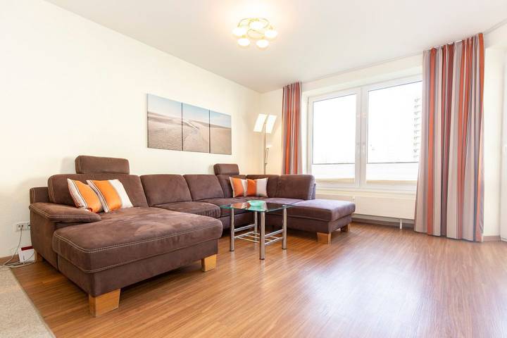 Ferienwohnung für 4 Personen, mit Balkon und Whirlpool sowie Sauna in Döse