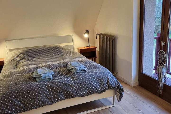 Gemütliches Ferienhaus im Herzen des Berry, nahe Wanderwegen, mit eigenem Angelteich und Kamin in Le Blanc und Umgebung