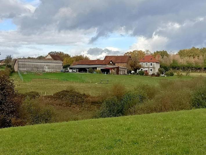 Location de vacances pour 2 personnes, avec piscine ainsi que terrasse et vue, animaux acceptés à Saint-Jory-de-Chalais - 4