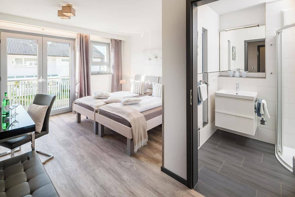 Ganze Wohnung, Die Alternative zum Hotel : Serviced-Apartment mit Garten/Küche/Bad/Hotelservice in Bensheim, Bergstraße