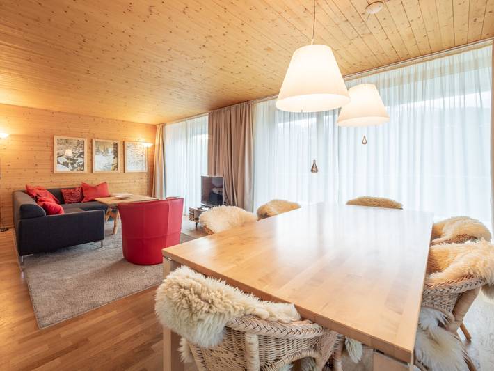 Hütte für 7 Personen, mit Balkon und Ausblick in Laax - 3