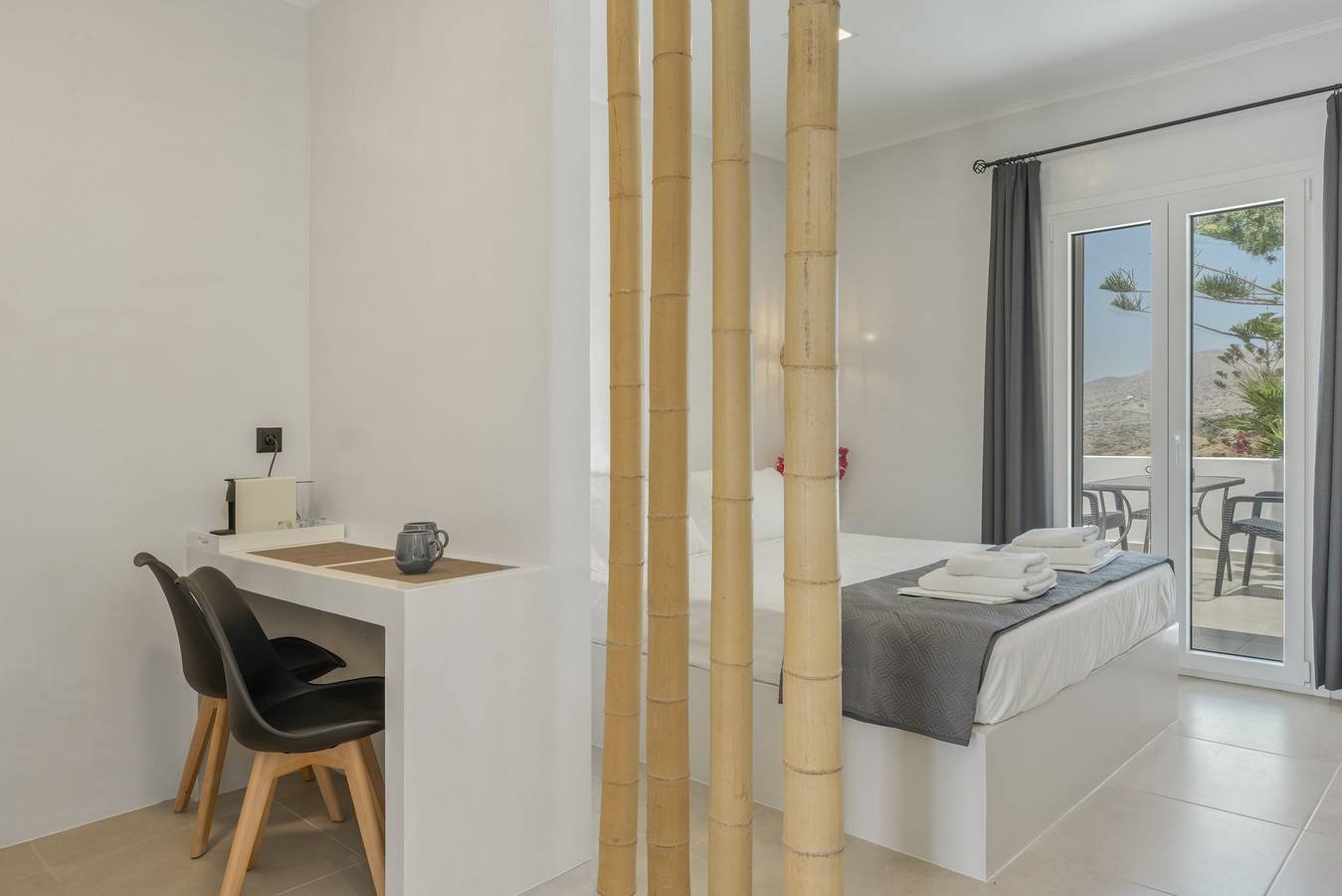 Hel enrumslägenhet, Studio '1 Superior' with Sea View, Wi-Fi and Air Conditioning in Chora (Ios), Ios