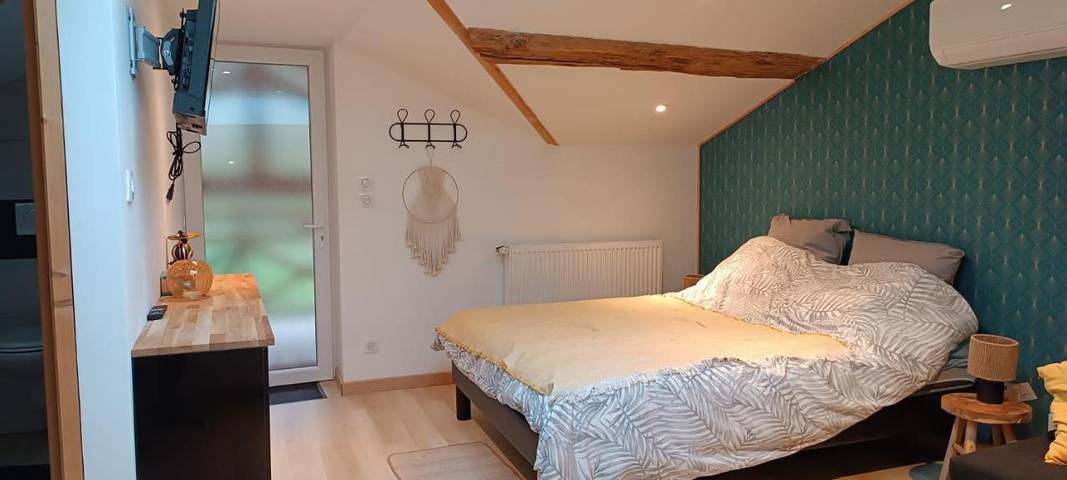 Gîte pour 2 personnes, avec balcon à Joyeux