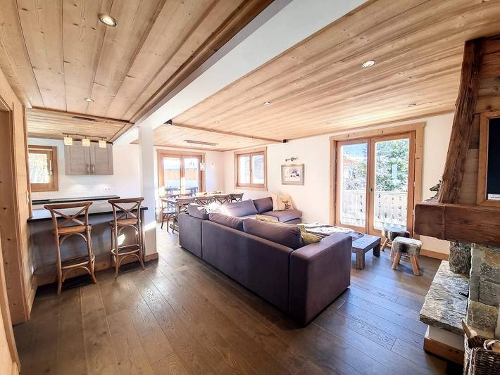 Maison pour 10 personnes, avec jardin et sauna à Les Gets