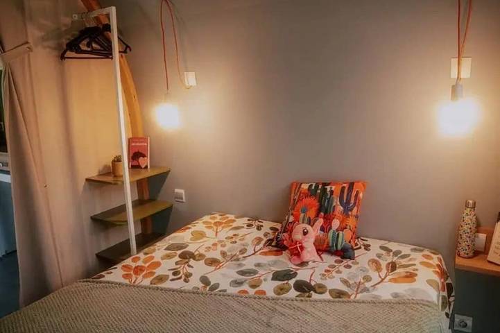 ZEcamping 3 étoiles familial piscine chauffée mobil-home 16m2 in Florac-Trois-Rivières, Cevenas