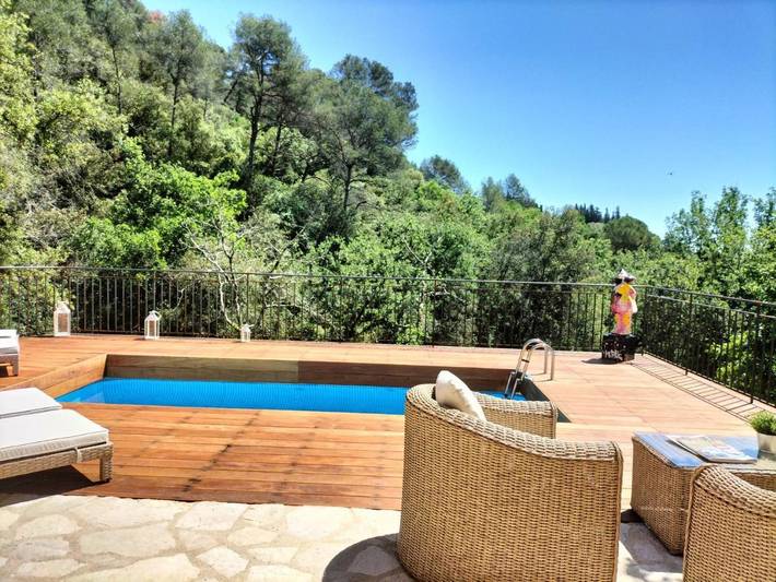 Maison d’hôte pour 2 personnes, avec sauna et jacuzzi ainsi que piscine et terrasse à La Colle-sur-Loup - 3