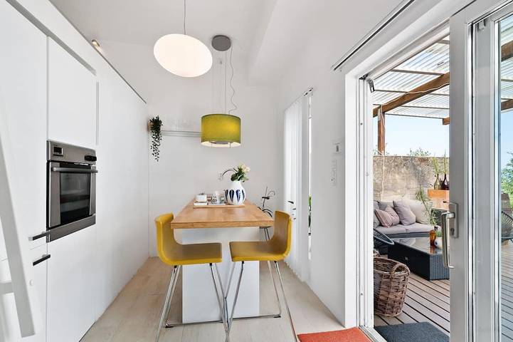 Gîte pour 2 personnes, avec Jacuzzi ainsi que Terrasse et Jardin dans Trondheim