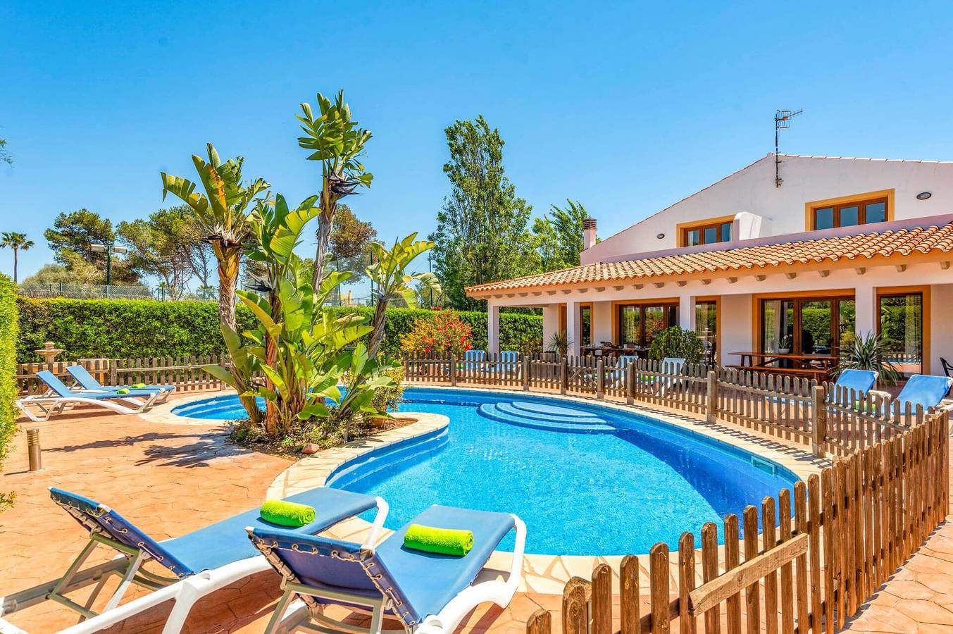 Chalet para 11 personas con jardín in Son Xoriguer, Ciudadela