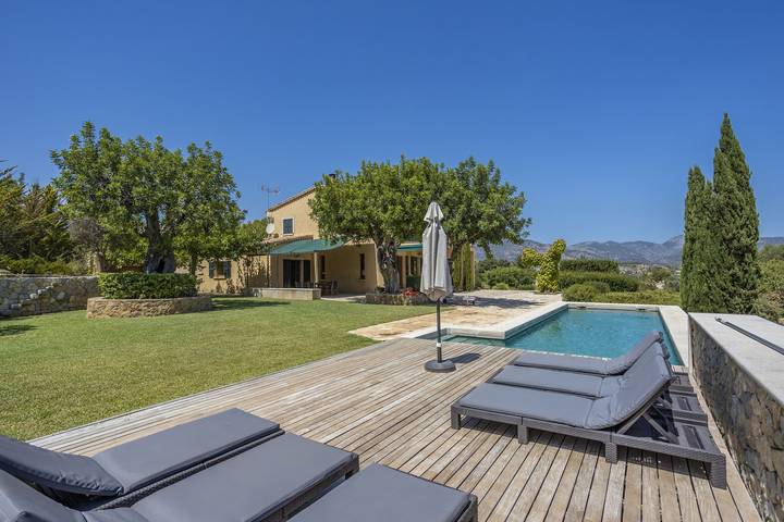 Finca mit Whirlpool für 8 Personen, mit Garten und Whirlpool sowie Balkon auf Mallorca Inselmitte - 4