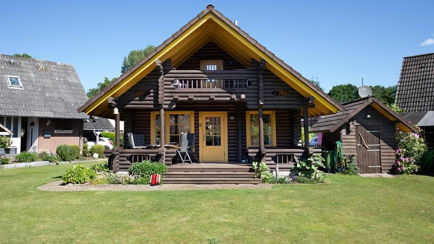 Ferienhaus für 4 Personen, mit Garten in Alfsee