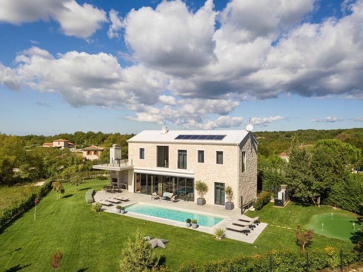 Villa für 8 Personen, mit Balkon und Sauna sowie Garten - 1
