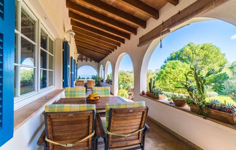Ferienhaus mit Meerblick für 7 Personen, mit Garten und Kinderpool in Colònia de Sant Pere - 4