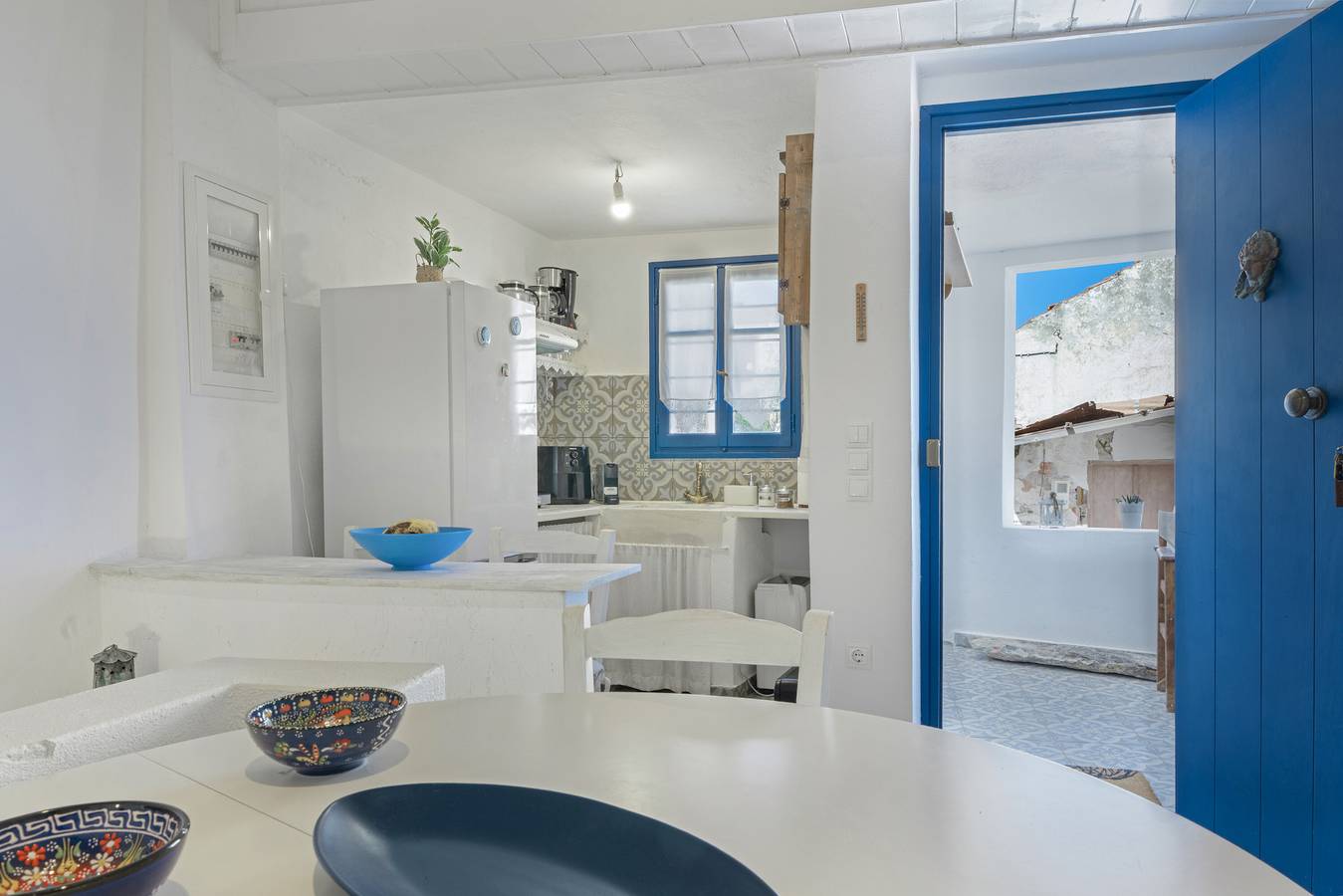 Ferienhaus 'Anastasia The Traditional House' mit Meerblick, Balkon und Wi-Fi in Kea