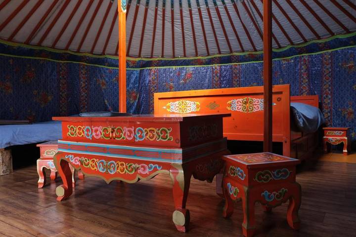 Location de vacances pour 4 personnes, avec jardin et vue dans Lac de Castillon - 2