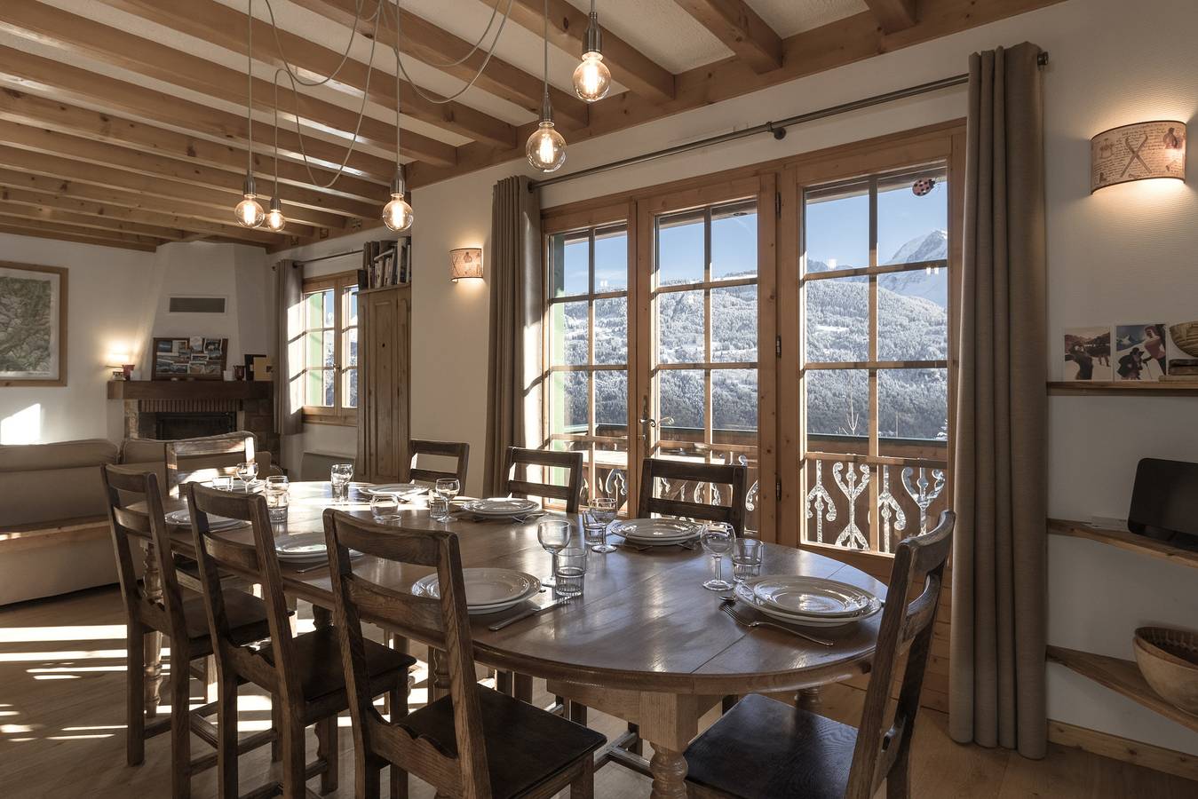 Chalet Marie Paradis - Vue sur le Mont Blanc in Saint-Gervais-les-Bains, Pays du Mont-Blanc