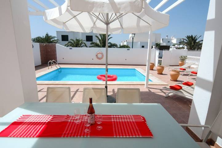 Casa rural para 9 personas, con balcón y piscina en Teguise - 2