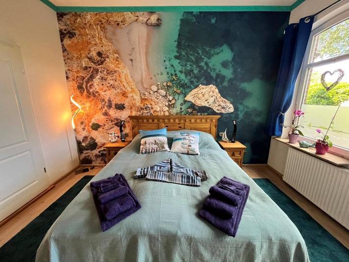 Ferienwohnung für 4 Personen, mit Terrasse und Garten in Oberndorf-Oste