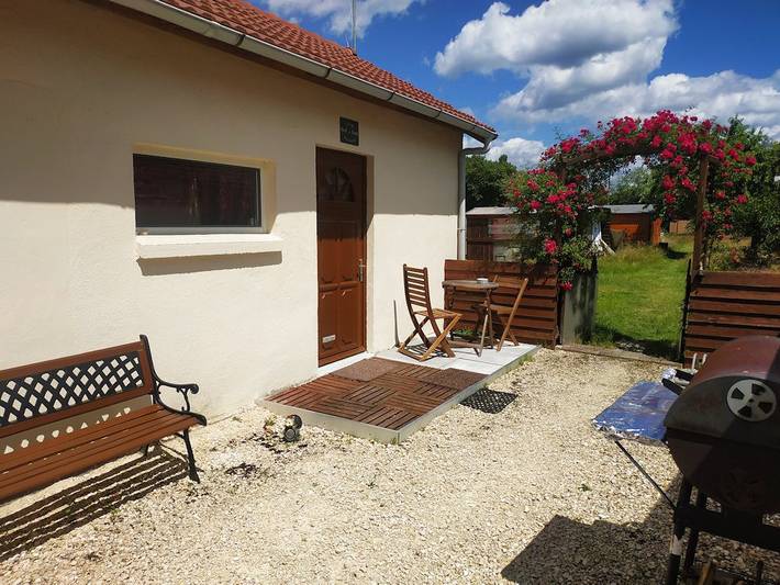 Studio pour 2 personnes, avec Terrasse et Jardin