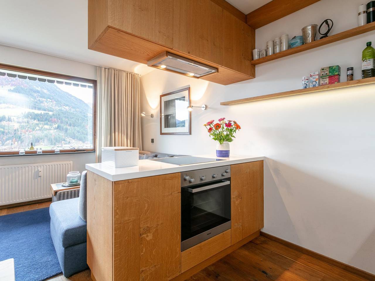 Geheel appartement, Gezellig appartement met fantastisch panorama in Kirchberg in Tirol, Kaisergebirge