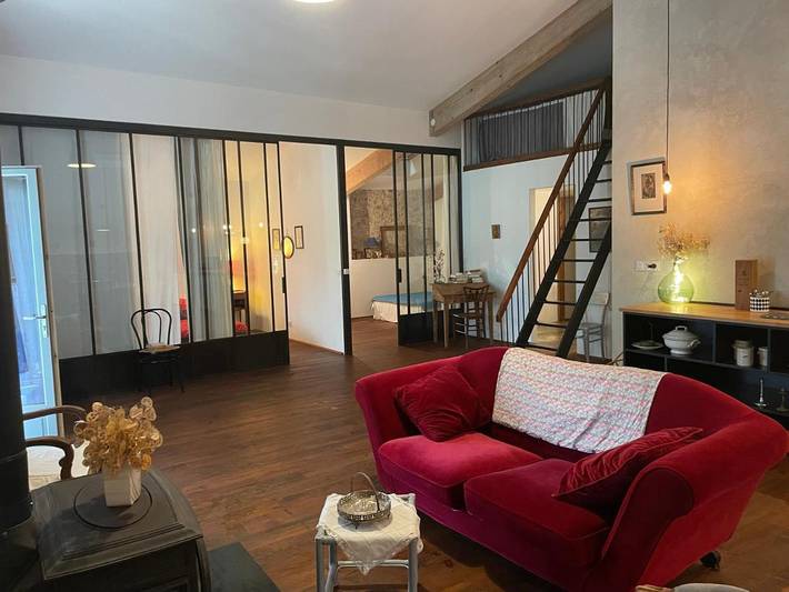 Location de vacances pour 6 personnes, avec piscine ainsi que vue et jardin à Cenne-Monestiés - 3