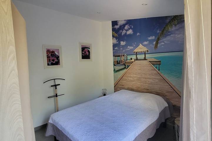 Villa pieds dans l'eau à Pinarello in Zonza, Arrondissement de Sartène