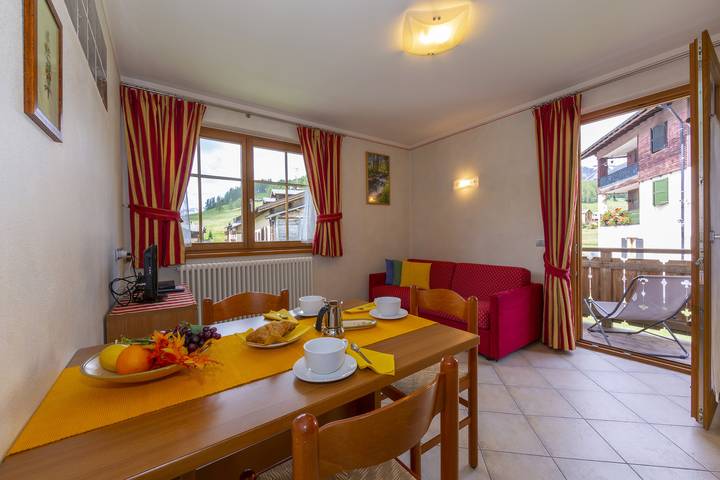 Hütte für 3 Personen, mit Balkon in Livigno (Stadt)