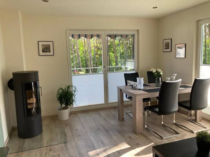 Ferienhaus für 4 Personen, mit Ausblick und Garten sowie Seeblick an der Müritz - 4