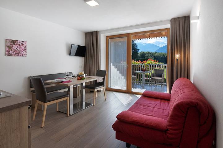 Appartamento per 5 persone, con giardino in Val Venosta