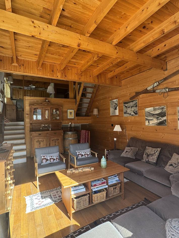 Gîte pour 8 personnes, avec balcon à Allos - 4