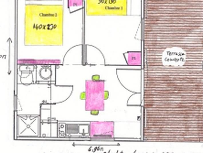 Chalet pour 4 personnes, avec piscine et terrasse, animaux acceptés dans Centre-Val de Loire - 4