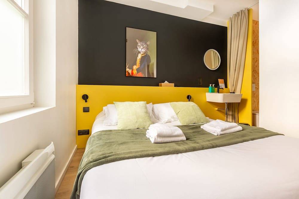Ganze Wohnung, Apartment-Apartment-Ensuite Dusche-Blick auf den Hof-Le Foch in Lille, Lille und Umgebung