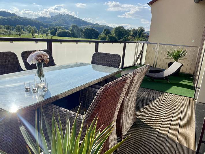 Ferienwohnung für 12 Personen, mit Balkon und Balkon/Terrasse