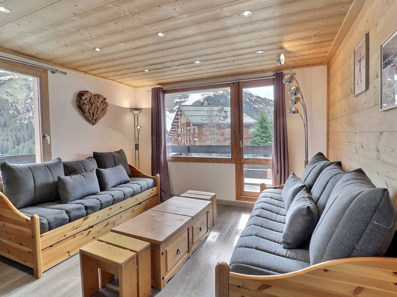 Appartement entier, Charmant 2 pièces rénové avec balcon sud, animaux acceptés in Méribel-Mottaret, Les Allues
