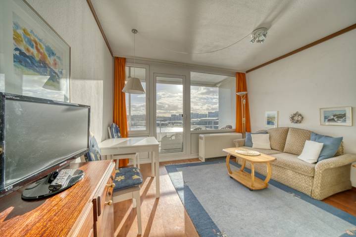 Ferienwohnung für 2 Personen, mit Ausblick und Balkon sowie Seeblick - 1